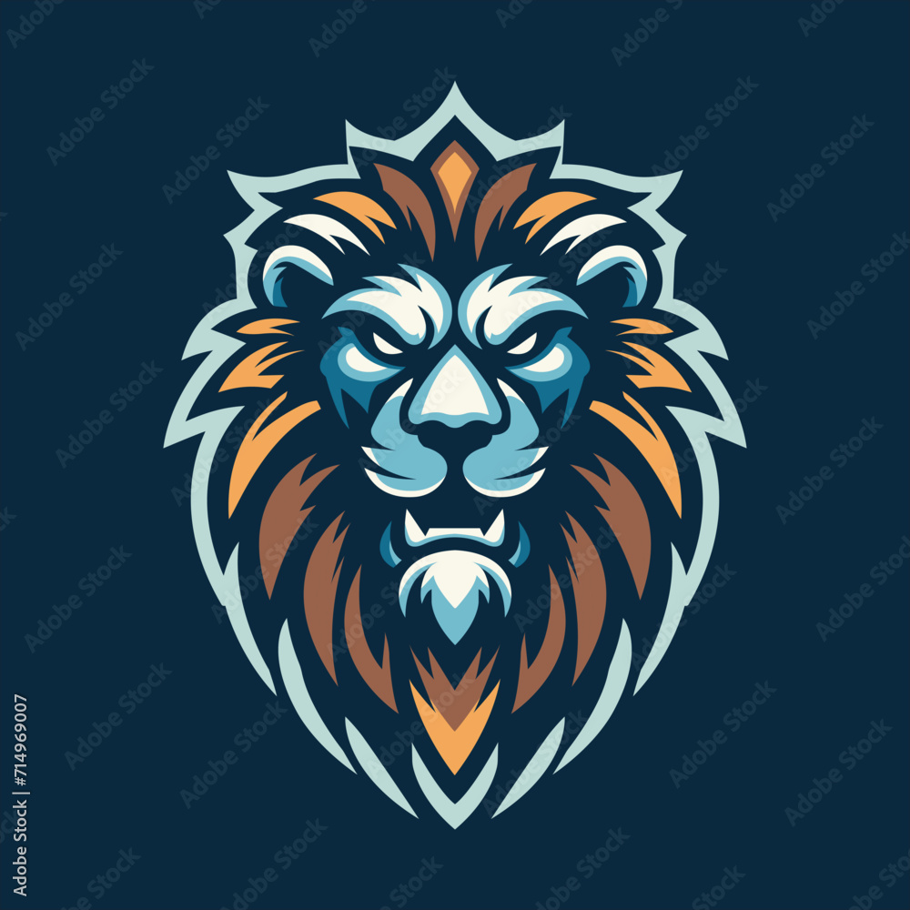 Lion Head Mascot Lion Head Mascot