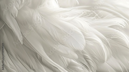 White feather background