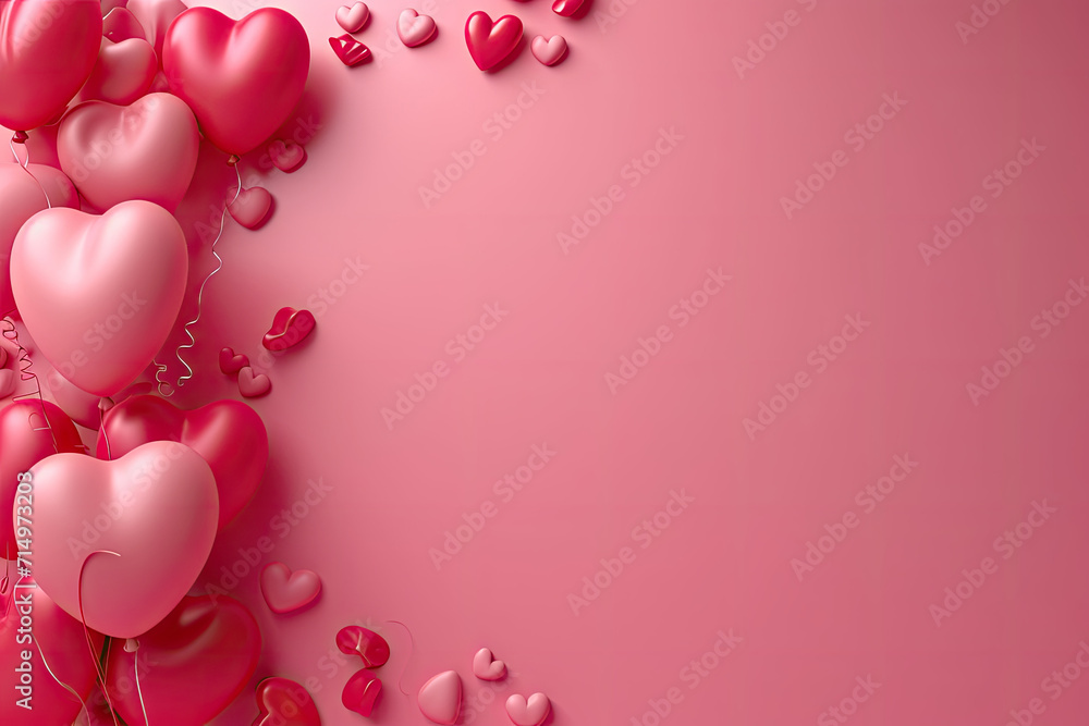 Heart background for valentines day