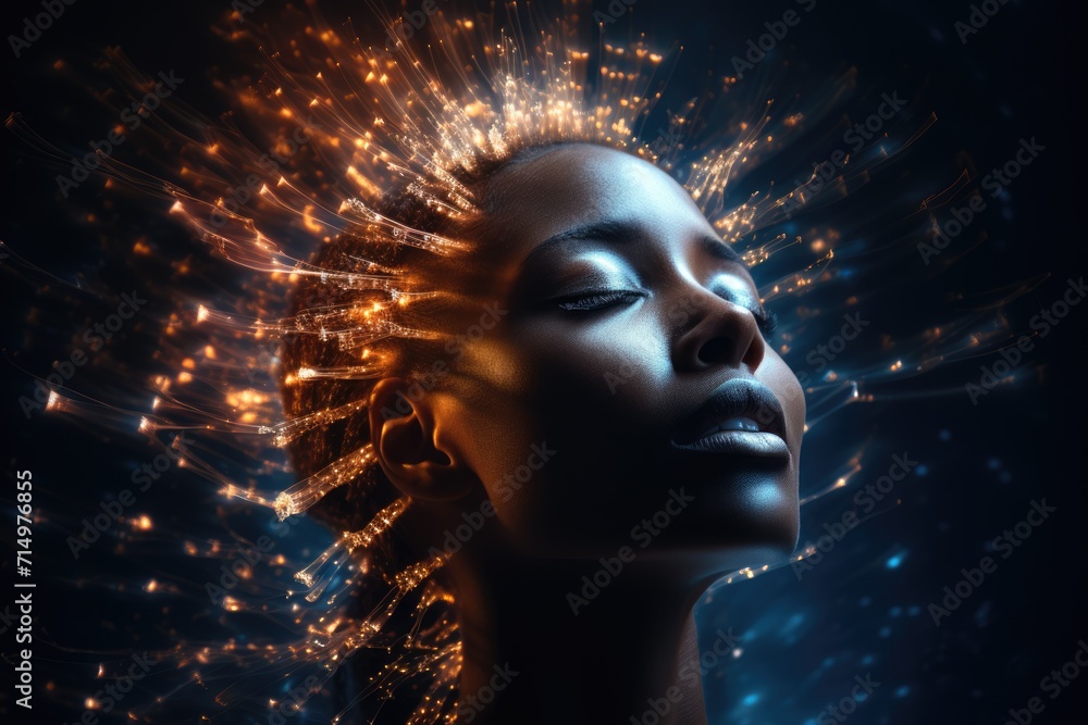 illuminated thought waves emanating from a person's head, conveying the concept of cognitive clarity and enhanced mental function
illuminated thought waves emanating from a person's head, conveying the concept of cognitive clarity and enhanced mental function