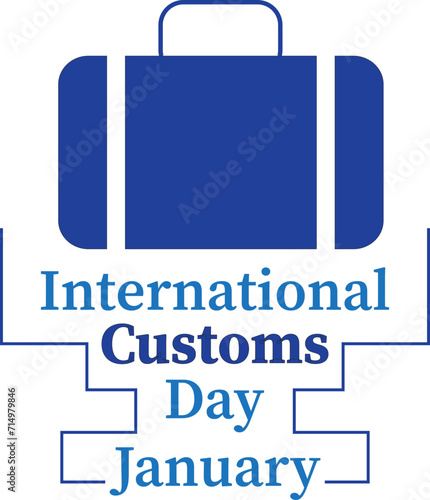 International Customs Day [vector illustration]