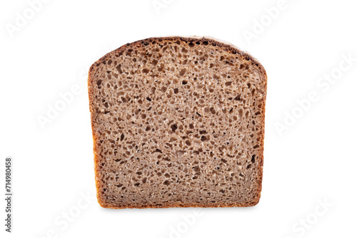 Rye bread on a white isolated background