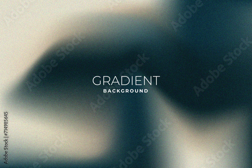 Gradient blur grainy abstract background photo
