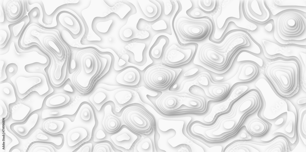 Abstract topographic white color. contours map on concept of a conditional geography. Vector illustration, shades Topographic line map contour map on white background contour lines vector map seam. Abstract topographic white color. contours map on concept of a conditional geography. Vector illustration, shades Topographic line map contour map on white background contour lines vector map seam.