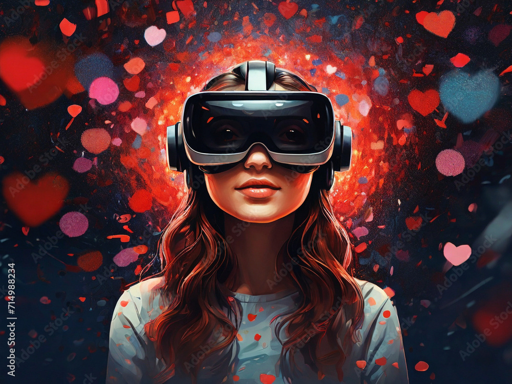 Fantastical Love: Girl's VR Experience on Valentine's Day Fantastical Love: Girl's VR Experience on Valentine's Day