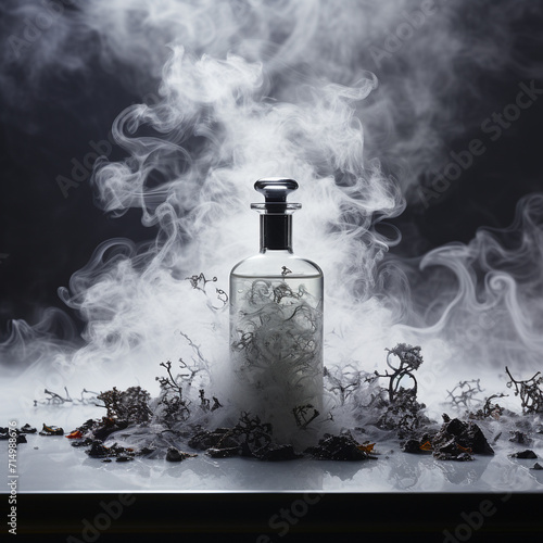 a minimalist yet creative representation of scent