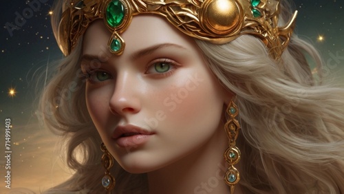 Freya Goddess of Vanir photo