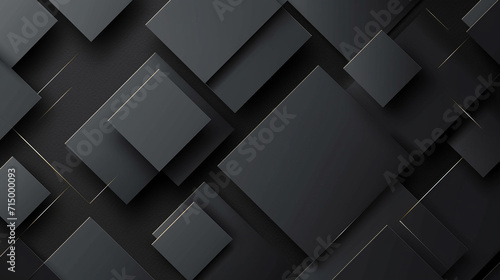 Black and Gray abstract background vector presentation design. PowerPoint and Business background.