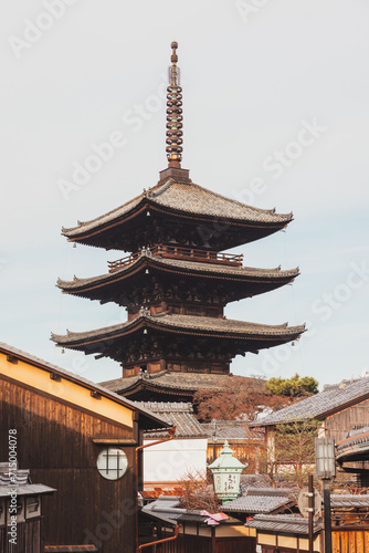 Large pagoda in Kyoto