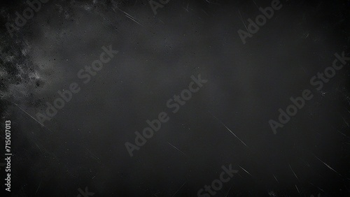 clouds over black background A dust and scratches design. Aged photo editor layer. Black grunge abstract background. Copy space 