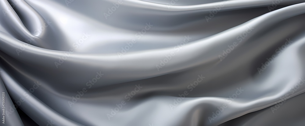Steel gray silk with subtle reflections, creating a modern and sleek abstract background