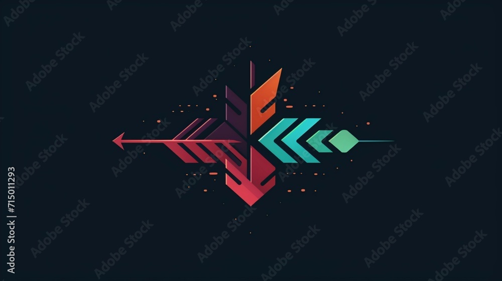 minimalist hand drawn vector arrow svg Ai Generative minimalist hand drawn vector arrow svg Ai Generative