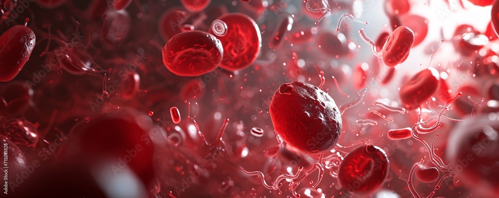 Blood Cells in Motion Generative AI Blood Cells in Motion Generative AI