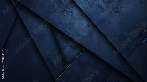 Grey with deep blue banner background. PowerPoint and Business background.