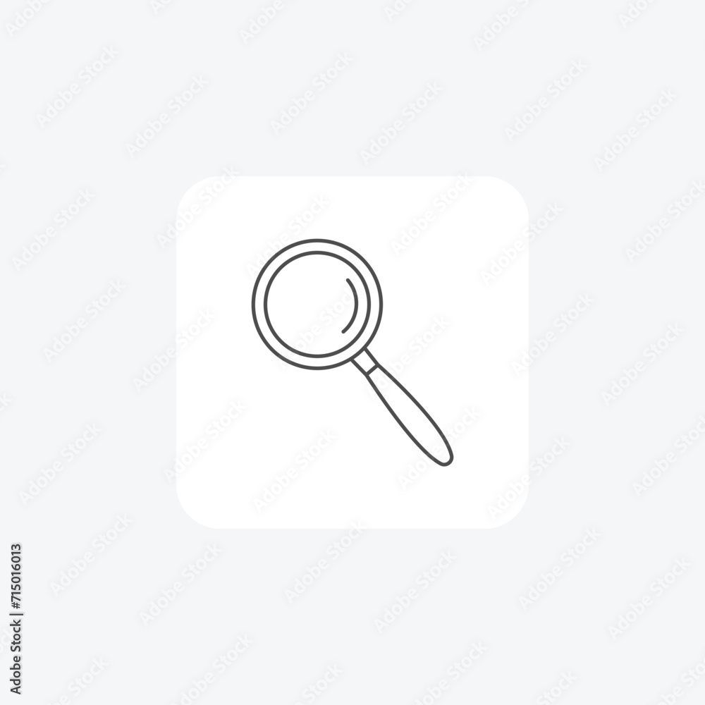 Search grey thin line icon , vector, pixel perfect, illustrator file Search grey thin line icon , vector, pixel perfect, illustrator file