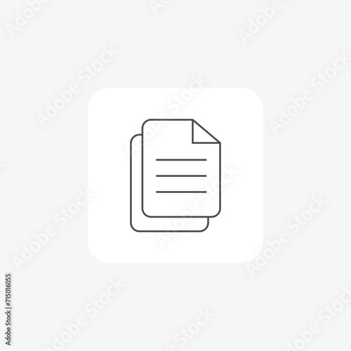 Podcasts grey thin line icon , vector, pixel perfect, illustrator file