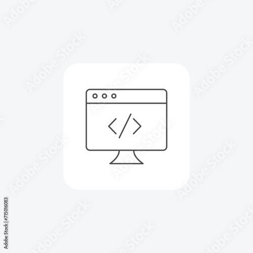 Video Editing grey thin line icon , vector, pixel perfect, illustrator file