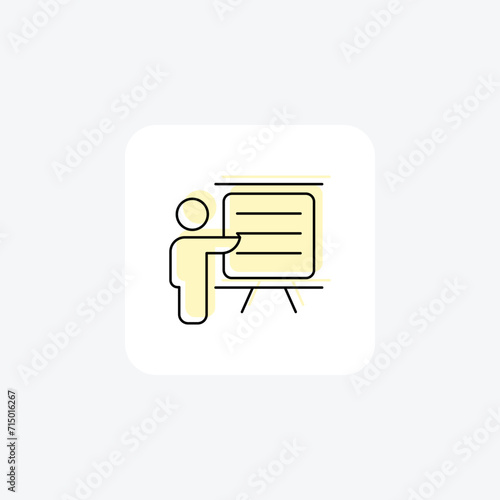 Document Editor color shadow line icon , vector, pixel perfect, illustrator file photo