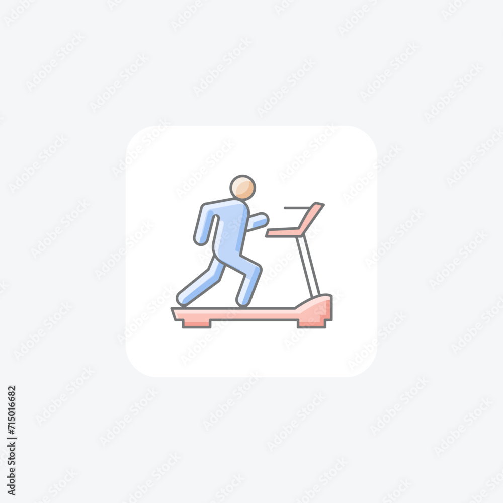 Ride Sharing awesome lineal color icon , vector, pixel perfect, illustrator file