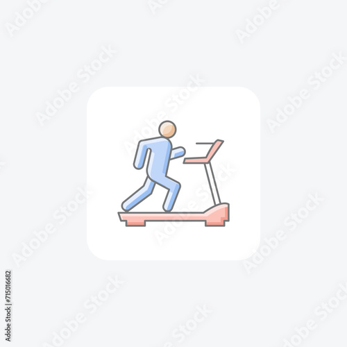 Ride Sharing awesome lineal color icon , vector, pixel perfect, illustrator file