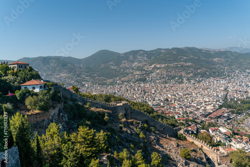 Panorama miasta, Alanya, Riwiera Turecka