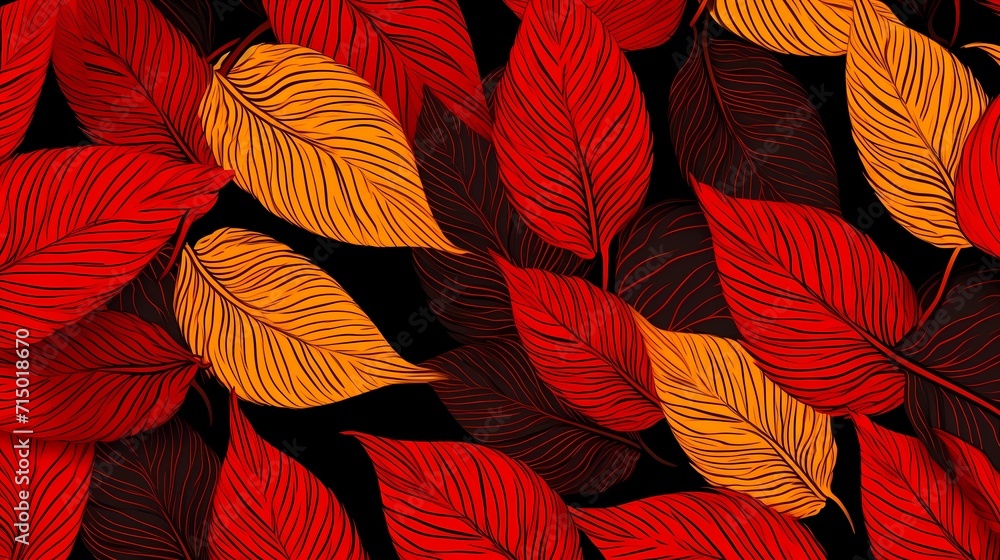 seamless background picture with leaf pattern, leaves, trees, tree branches seamless background picture with leaf pattern, leaves, trees, tree branches