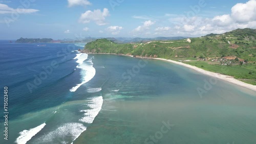 Selong Belanak Beach Lombok photo