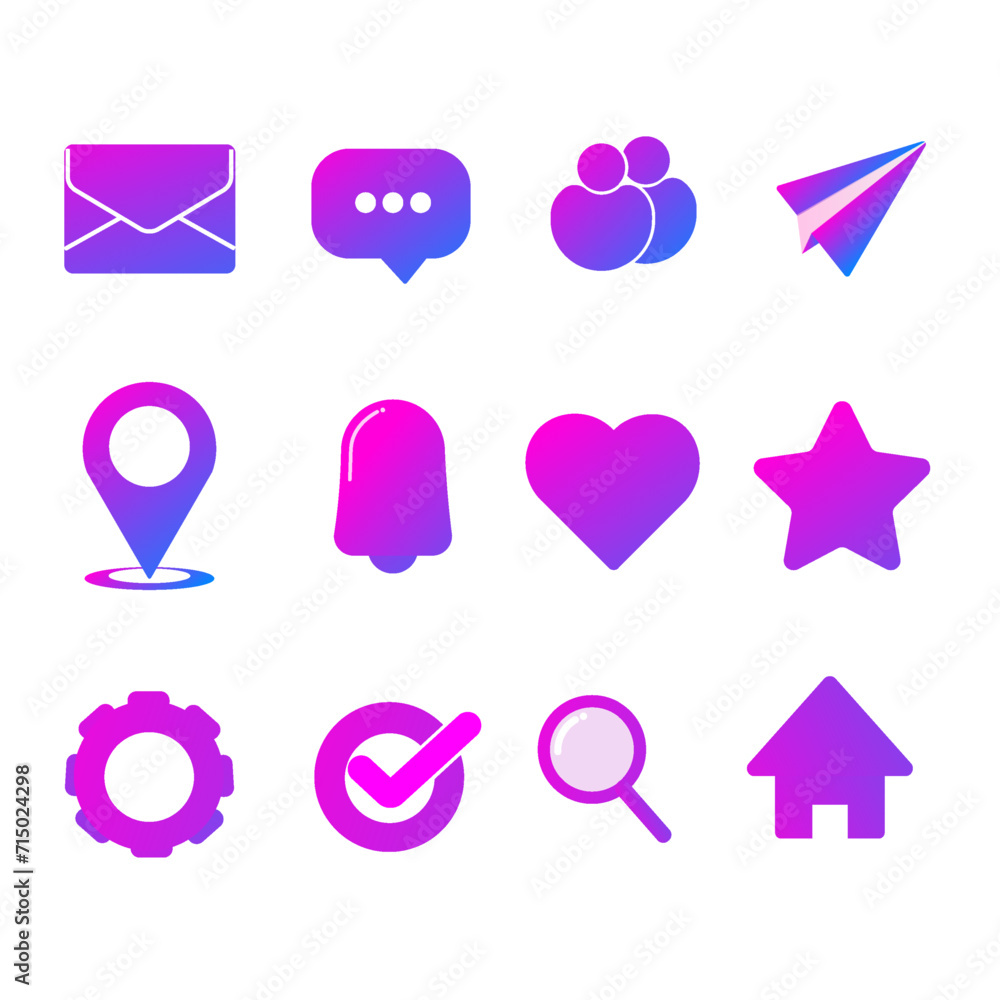 set of icons for web design or other set of icons for web design or other