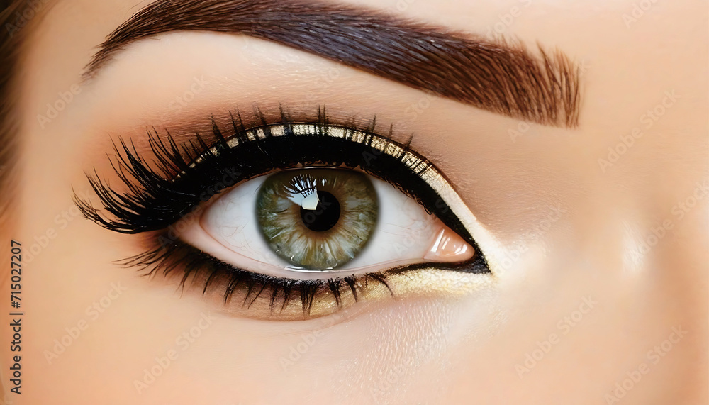Fototapeta premium close up of eye
