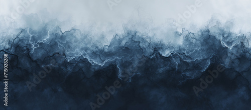 Abstract background patterns over a gradient of deep ocean blues