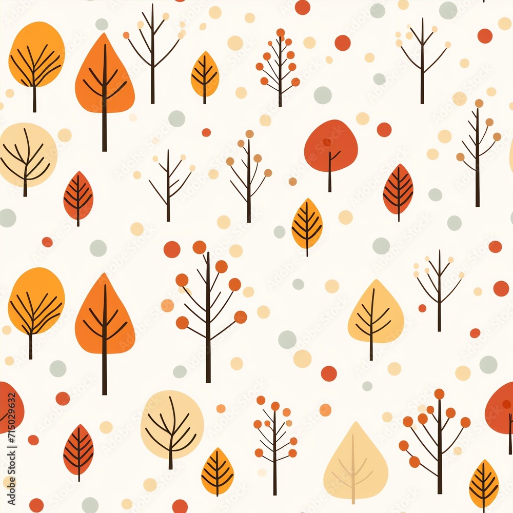 Autumn, simple 2D svg vector illustration Autumn, simple 2D svg vector illustration