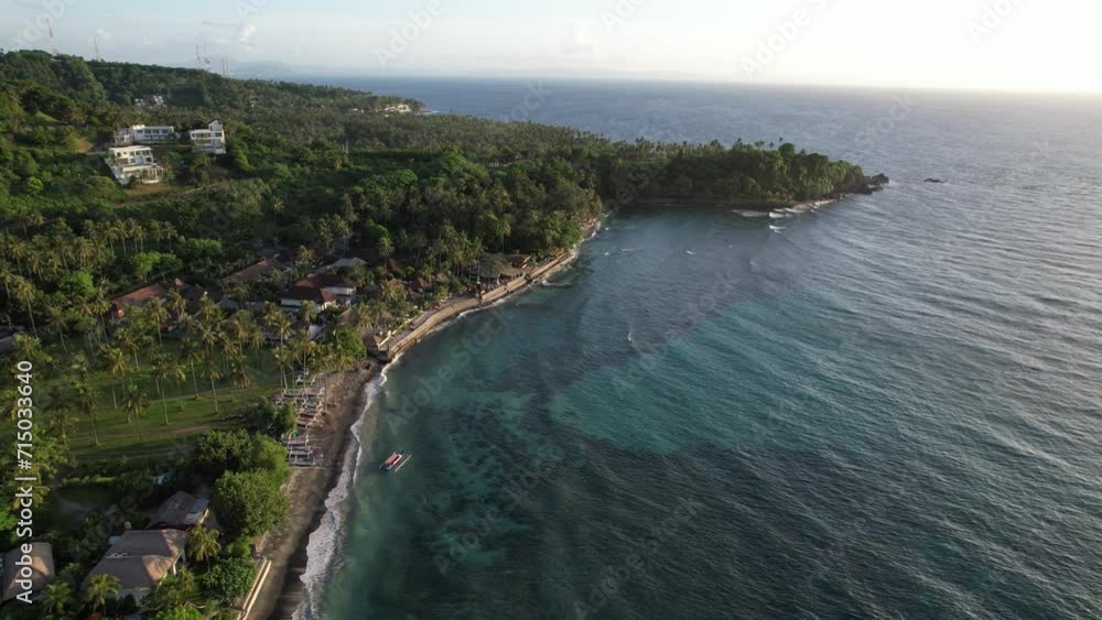 Senggigi Lombok Ocean, Lombok island scenic travel destination beach with crystal blue waters and coconut trees Senggigi Lombok Ocean, Lombok island scenic travel destination beach with crystal blue waters and coconut trees