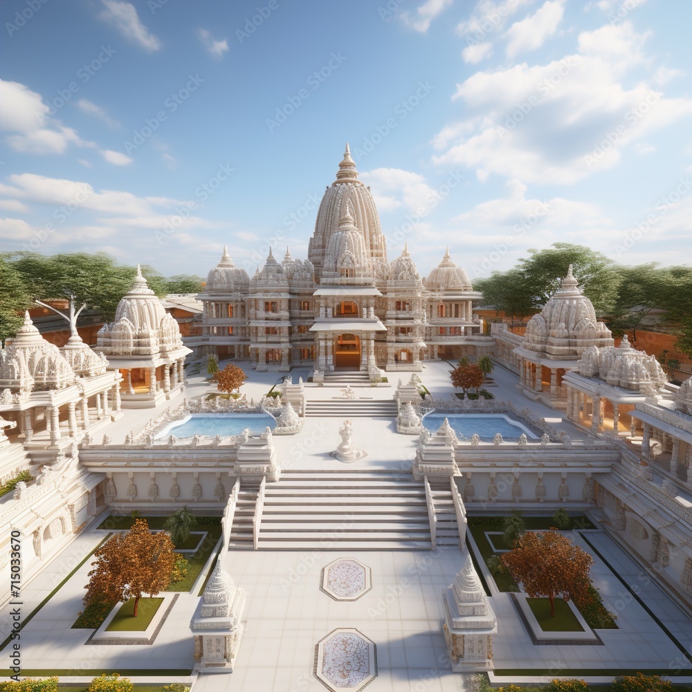 shri Ram Mandir Temple in Ayodhya,birth place Lord Rama, 22nd January