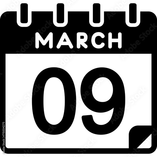 9 March Icon