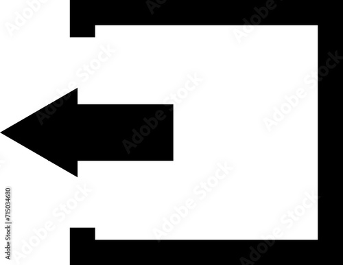 Logout button