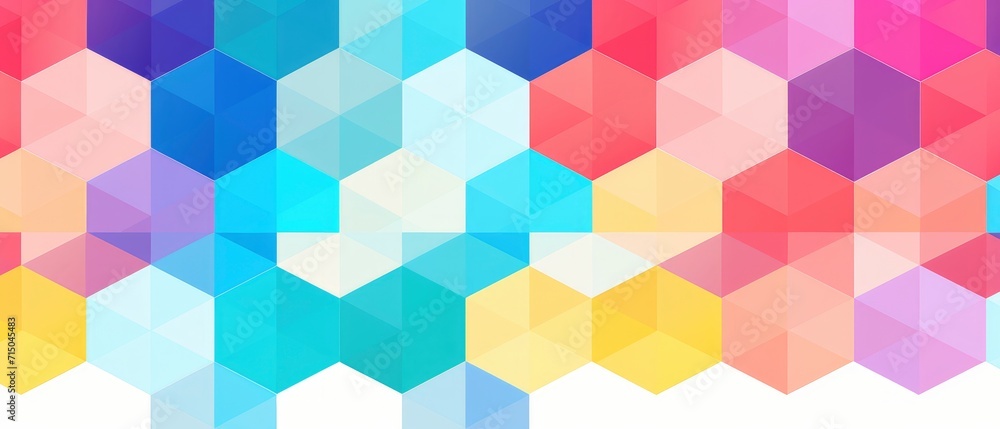 Colorful Background With Various Shapes Colorful Background With Various Shapes