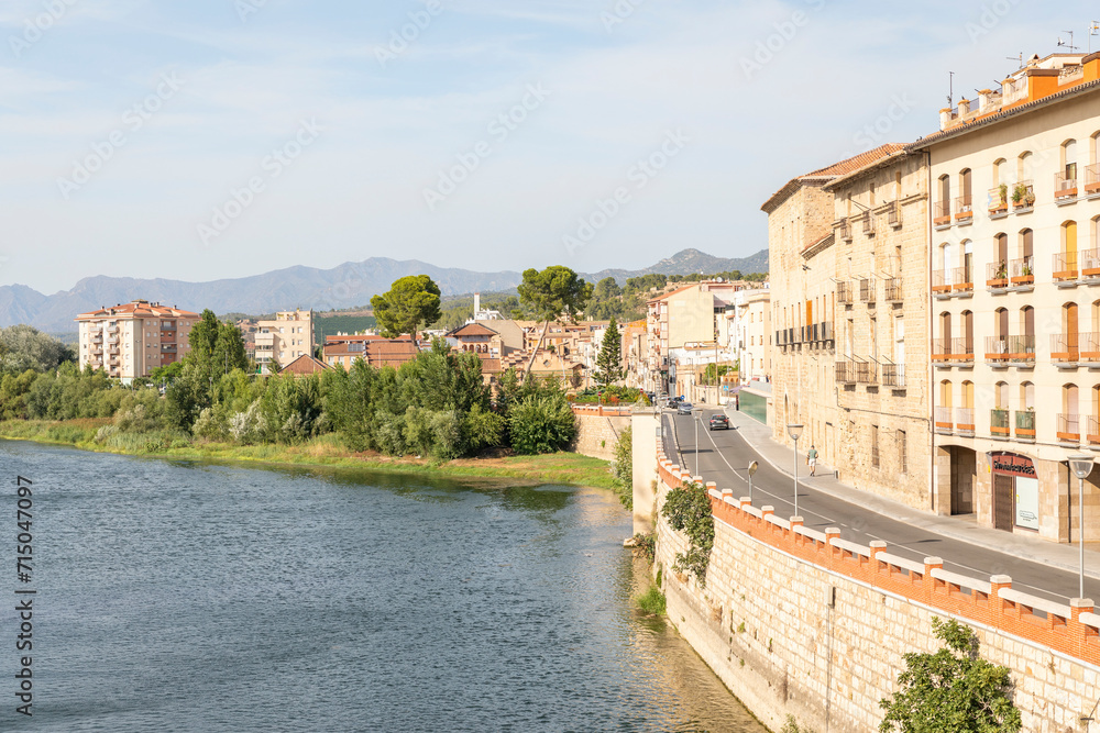 a view of the old town of Tortosa, comarca of Baix Ebre, Province of Tarragona, Catalonia, Spain