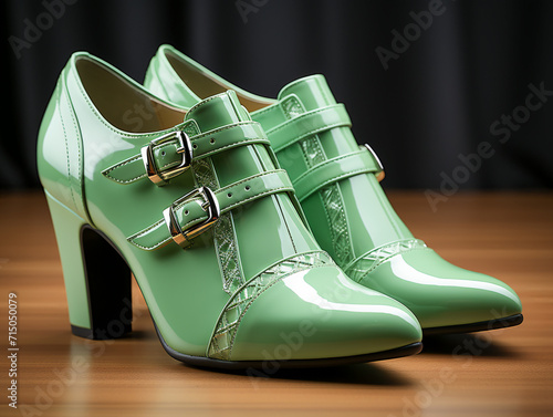 modern trendy woman shoes