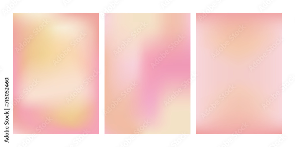 pastel gradient peach pink background