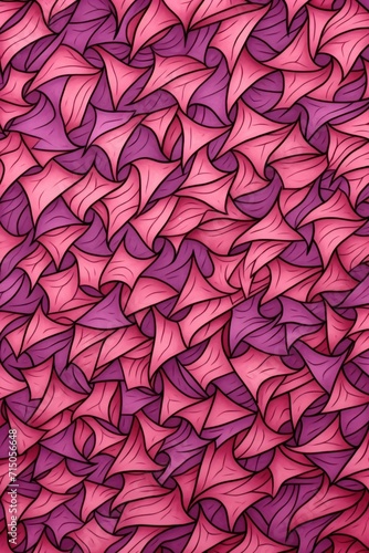 A colorful tessellation pattern
