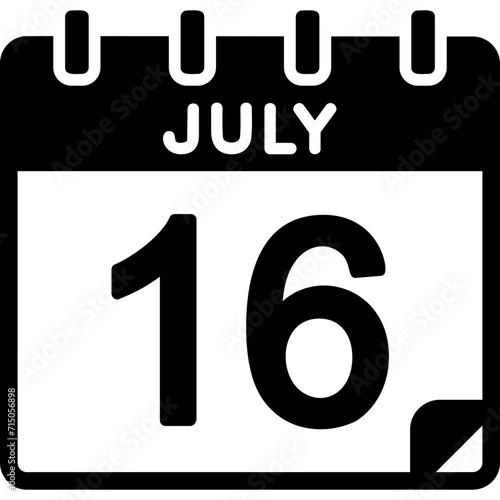 16 July Icon