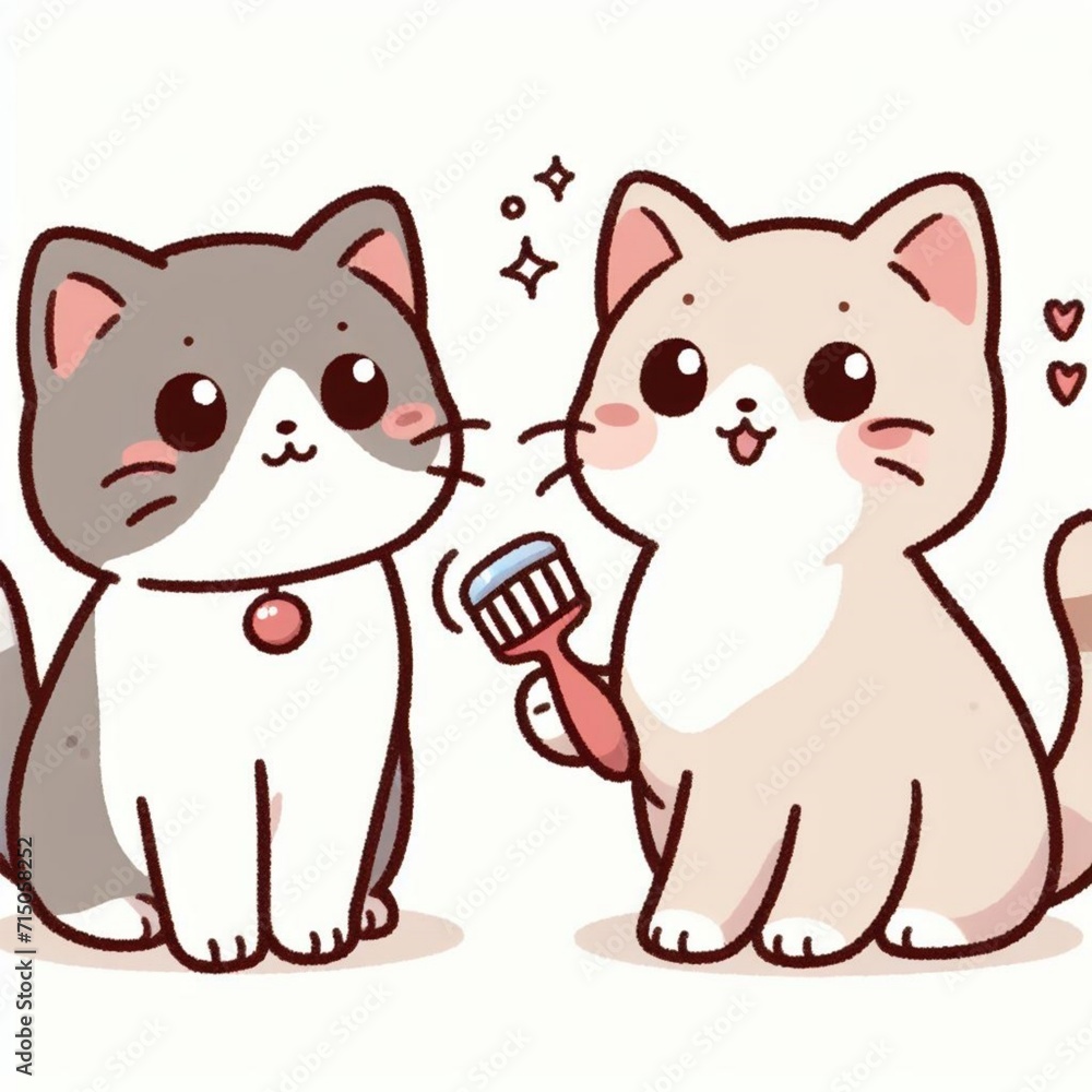 Fototapeta premium ネコちゃん達