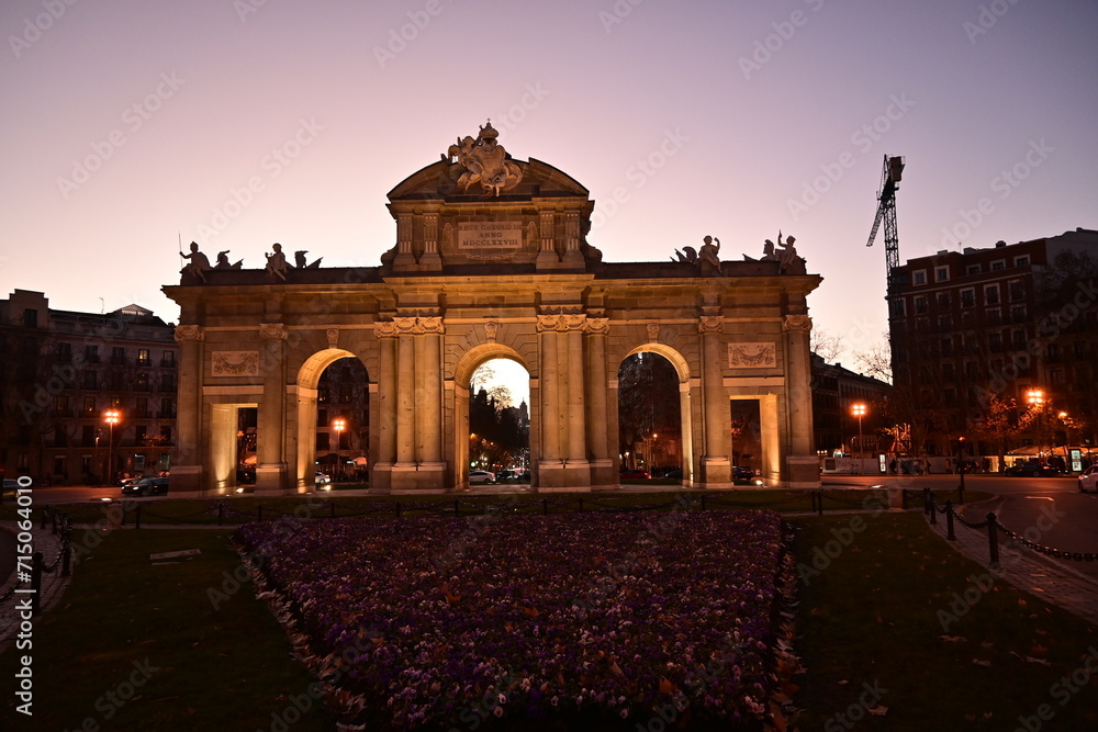 Obraz premium Puerta de Alcalá, Madrid