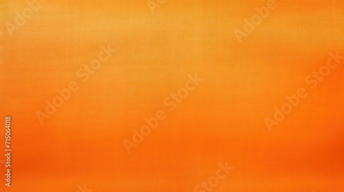 tangerine orange abstract vintage background for design. Fabric cloth canvas texture. Color gradient, ombre. Rough, grain. Matte, shimmer