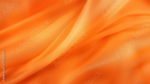 tangerine orange abstract vintage background for design. Fabric cloth canvas texture. Color gradient, ombre. Rough, grain. Matte, shimmer