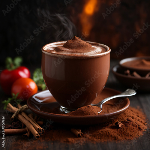 Mexican Hot Chocolate with Cinnamon