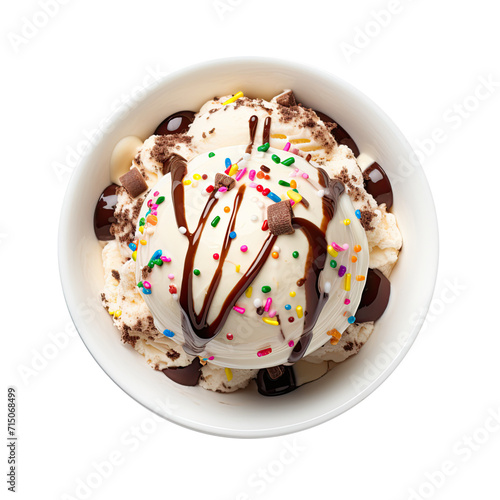 A Bowl of Vanilla Ice Cream...