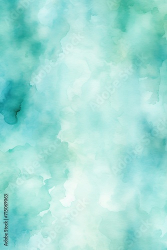 Aqua subtle watercolor, seamless tile © Michael