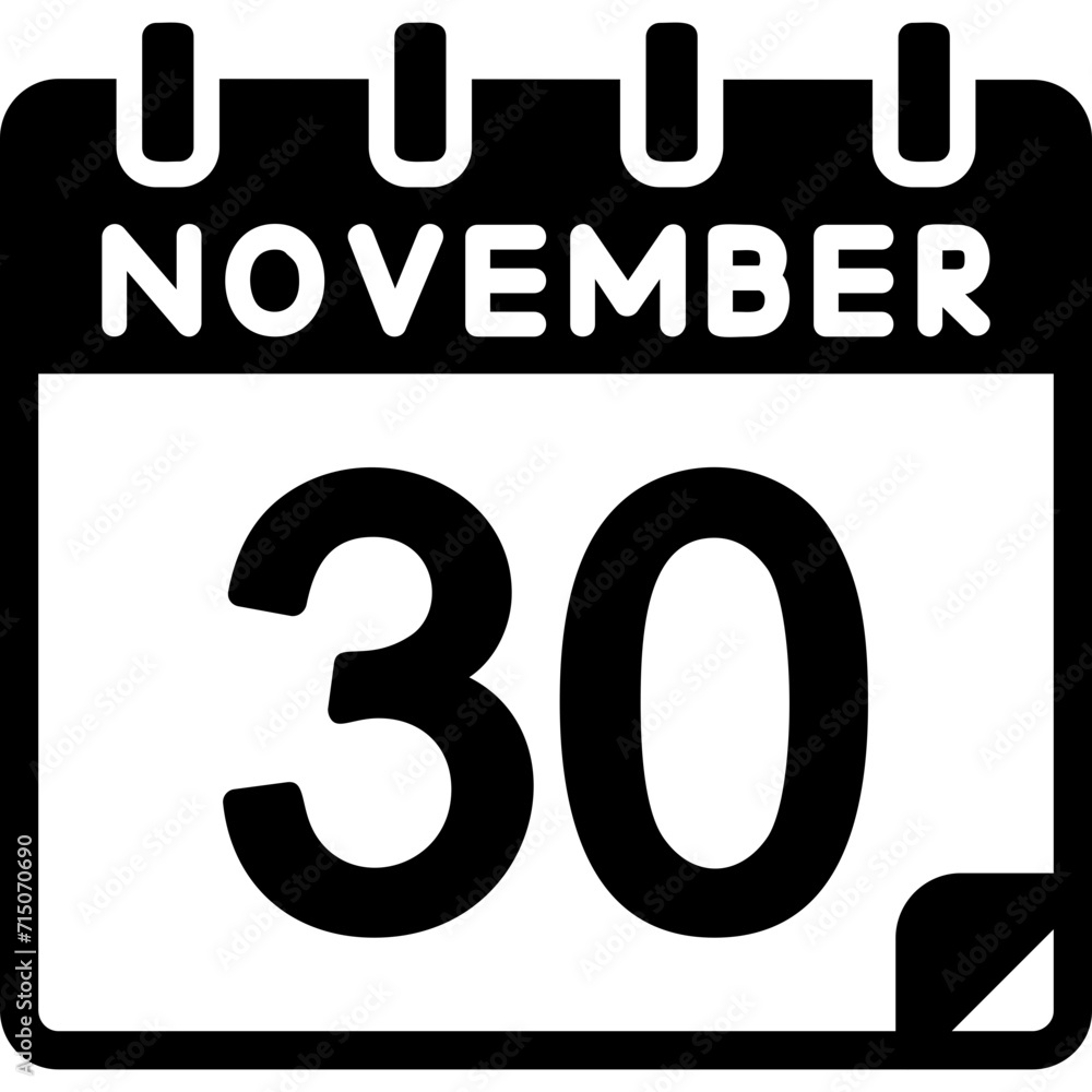 30 November Icon 30 November Icon