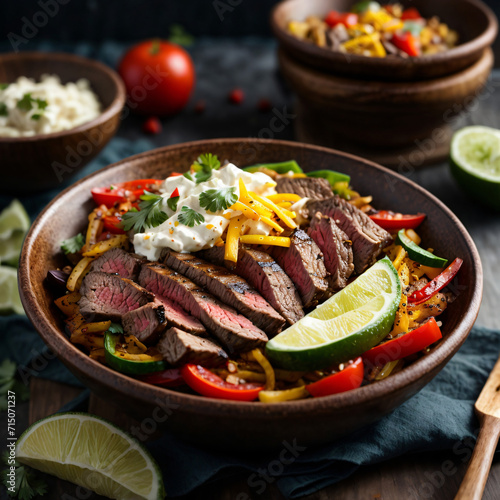 Grilled Steak Fajita Bowls - Sizzling Tex-Mex Delight
